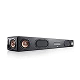 Teufel Cinebar Ultima Leistungsstarkes Soundbar mit Eingebauter XXL-Subwoofer Bluetooth Dynamore 6 High-Performance-Töner Heimkino Musik Schwarz