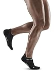 CEP - THE RUN COMPRESSION SOCKS NO SHOW für Herren | Extra kurze Laufsocken mit Kompression in schwarz | Regenerierende Kompressionssocken für Männer | Gr. V | XL