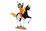 Bullyland 43355 - Spielfigur Indianer Yakari auf seinem Pony Kleiner Donner, ca. 9 cm, detailgetreu, ideal als Tortenfigur und kleines Geschenk für Kinder ab 3 Jahren