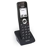 Snom M10 SC - DECT-Mobilgerät für SOHO und KMU, 7 Tage Akkulaufzeit im Standby, 9 Stunden Gesprächszeit, Beleuchtete Tastatur, Gap-kompatibel, 3 Jahre Herstellergarantie, Schwarz, 00004452