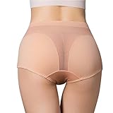 Xmiral Damenunterwäsche Baumwollunterwäsche No Muffin Top Full Briefs Weicher Stretch Atmungsaktiver Damenhöschen für Frauen Damen Hotpants Unterwäsche Klein