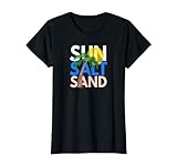 Damen Sonnensalz Sandpalme T-Shirt