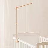 Mamimami Home 1pc Mobile Halterung Holz Mobile Baby Spieluhr Baby Mobile Gestell Mobile Wickeltisch Bettklingel Halterung Hängende Bett Glocken und Spielzeug (ohne Bett Glocken und ohne Spielzeug)