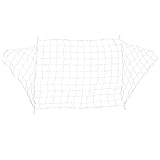 LIOOBO Fußball Fußballtornetz Durable Polypropylen Fußballnetz Sport Match Training Tools 180x120x0.5cm (Weiß)