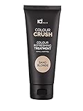 IdHAIR Colour Crush Sand Blonde - Haartönung Blond Haarkur - Tönung Blond Creme - Blonde Haarfarbe und Toner for all Hairtypes - Professional Haarfarbe Blond - Aschblond 100 ml (1er Pack)