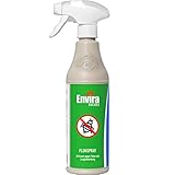 Envira Floh-Spray - Anti Flohmittel für die Wohnung 500 ml - Umgebungsspray, Mittel gegen Flöhe - Geruchlos & Auf Wasserbasis