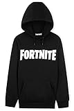 Fortnite Pullover Hoodie für Kinder Jungen fur Weihnachts, Schwarz, 9-10 Jahre (Etikette YM)