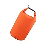 wisoolkic wasserdichte Schwimm Rafting Tasche Mehrzweck Organizer Outdoor Wassersport, Orange