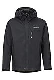 Marmot Herren Hardshell Regenjacke, Winddicht, Wasserdicht, Atmungsaktiv Minimalist Component, Black, M, 31530