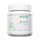 Vitabay Bentonit Pulver (500 g) • Ultrafein • Bis zu 96% Montmorillonit • Tribomechanisch mikronisiert und aktiviert • Pharmaqualität • Ultrafein & Organisch