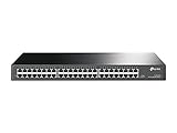 TP-Link TL-SG1048 48-Port Rackmount Gigabit Switch (Plug&Play, Gigabit Ports, Metallgehäuse, Lifetime warranty)