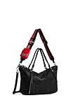 Desigual Womens BOLS_Half Logo LIBIA Hand Bag, Black, One Size