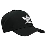 adidas BASEBALL CLASS TREFOIL DAMEN SCHWARZ HUT EC3603, Black/White, 31