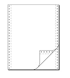 91200 Endlospapier 2-fach, 12 Zoll x 240 mm (A4 hoch), 52/52 g, 1000 Sätze LP, SD