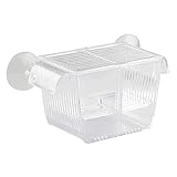 Measury Aufzuchtbecken Aquarium Klein (S), Ablaichkasten / Ablaichbecken für Aquarium, Babybecken Quarantänebecken Zuchtbecken - 132 x 64 x 73 mm