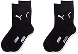 PUMA Unisex Kinder Puma Junior Easy Rider (2 Pack) Socks, Schwarz, 31-34 EU