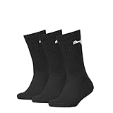 PUMA Unisex Kinder Puma Junior Sport (3 Pack) Socks, Schwarz, 31-34 EU