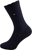 Tommy Hilfiger 1er Pack Th Women Sock 1p Tencel Rib Socken