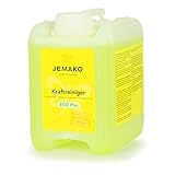 Jemako Kraftreiniger ECO Plus | Konzentrat | Besonders ergiebig | inkl. Mikrofasertuch (Gelb, 2 Liter)