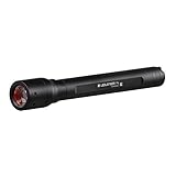 Ledlenser P6 LED Allround Taschenlampe, 200 Lumen, 15 Stunden Laufzeit, robustes Metallgehäuse, fokussierbar, inkl. Batterien