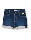 Steiff Jungen Jeans-Shorts, Mood Indigo, 110