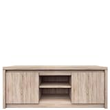 OKL Lowboard Fernsehtisch Nolte 127cm für Fernseher Konsole Wohnzimmer Sofaschrank RTV-Schrank TV-Schrank Ablage Aufbewahrung Sonoma