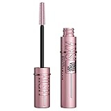 Maybelline New York Schwarze Wimperntusche für extrem lange Wimpern, Lash Sensational Sky High Mascara, Very Black, 7,2 ml