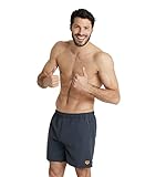 ARENA Men's Fundamentals Boxer Beach Shorts, Asphalt-Sorbet, L