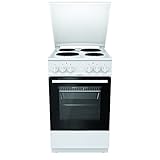 Gorenje E 5121 WH Standherd / weiß / 74l Backofenvolumen