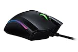 Razer Mamba Elite - Kabelgebundene Gaming Maus mit Chroma RGB Beleuchtung für PC / Mac (Optischer 5G-Sensor, mechanische Switches, 9 programmierbare Tasten) Schwarz