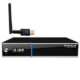 GigaBlue UHD Trio 4K 2160p 1xDVB-S2X 1xDVB-C/T2 Tuner Multistream E2 Linux inkl 600Mbit WLAN Stick, 2160p, HDMI, PVR, SD-Card, Receiver Schwarz