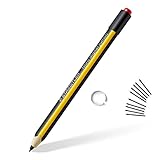 STAEDTLER Noris digital Jumbo 180J 22, EMR Stylus-Set, 1 Eingabestift mit digitalen Radierer, für digitales Schreiben, Zeichnen und Radieren auf EMR Touchscreens + 5 weitere Ersatzspitzen, 180J 22-1X