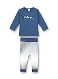 Sanetta Baby - Jungen pyjama lang blauw Baby und Kleinkind Schlafanz ge, Ink Blue, 86 EU