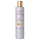 Hair Biology Silver & Glowing Silbershampoo mit Jojoba Öl, 250ml