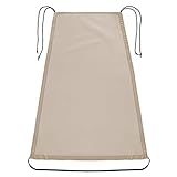 Zamboo Universal Sonnensegel - verstellbarer Kinderwagen Sonnenschutz mit UV Schutz 50 - flexibles Sonnenverdeck für Babywanne - Beige