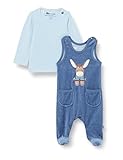 Sterntaler Unisex Baby Strampler-set Nicki Emmilius Strampler-Set Nicki Emmilius, himmel, 68