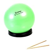 Togu Original Drums Alive Ball Fitnessball, Gymnastikball im Set mit Drums Alive Stick und Ballschale 75 cm