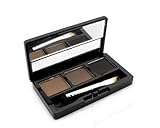 BONAMART Augenbrauenpuder Augenbraue Powder Palette, 3 Farben Eye Braue mit Pinsel und Spiegel Makeup Set Kit