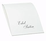 Rössler 2003838001 - Edel Satin - Briefblock DIN A4, 40 Blatt, weiß