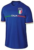 Blackshirt Company Italien Trikot Fußball WM EM Fan Trikot Blau Größe L