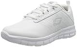 Skechers Damen Sure Track Erath Slip On Sneaker, White Leather, 37 EU