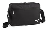 PUMA TEAM Messenger Bag, Unisex-Erwachsene Schultertaschen, PUMA Black, OSFA -