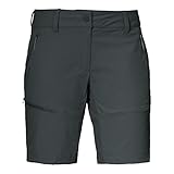 Schöffel Shorts Toblach2, leichte und kühlende kurze Wanderhose mit elastischem Stoff, vielseitige Outdoor Hose mit optimaler Passform und praktischen Taschen Damen, asphalt, 42