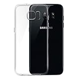 NEW'C Hülle für Samsung Galaxy S7, [Ultra transparent Silikon Gel TPU Soft] Cover Case Schutzhülle Kratzfeste mit Schock Absorption und Anti Scratch kompatibel Samsung Galaxy S7