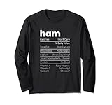 Ham Nährwertangaben zu Weihnachten Langarmshirt