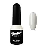 Didier Lab - Studios Gelnagellack Blanc - Professional Maniküre Pediküre Produkte - Reichhaltiges Pigment - Glossy Nägel- Auch für Anfänger - UV Nagellampe - Professional nailart cosmetics