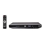 fivenum 1080P Full HD Blu-ray DVD-Player, 3D-Format voll kompatibel, Multi-Screen-Interaktion, HDMI/AV-Kabel/Fernbedienung