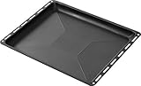 ICQN 460 x 375 x 30 mm Antihaft-Beschichtung Backblech, Passend für Bosch Neff Constructa, Non-Stick Fettpfanne für Backofen, Kratzfest, 46 x 37.5 x 3 cm