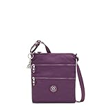 Kipling Damen Keiko Crossbody Mini Tasche Leichte Verstellbare Geldbörse Strapazierfähige Nylon Schulterriemen, Endless Plum, 8'L x 9'H x 1.25'D