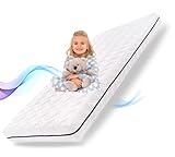 Alavya Home® Kindermatratze 80x160 cm ohne Spannbettlaken 10 cm hoch I CertiPUR zertifizierter Kaltschaum mit waschbarem Bezug I Hochwertige Matratze für Kinderbett Jugendmatratze 160x80 I Made in EU